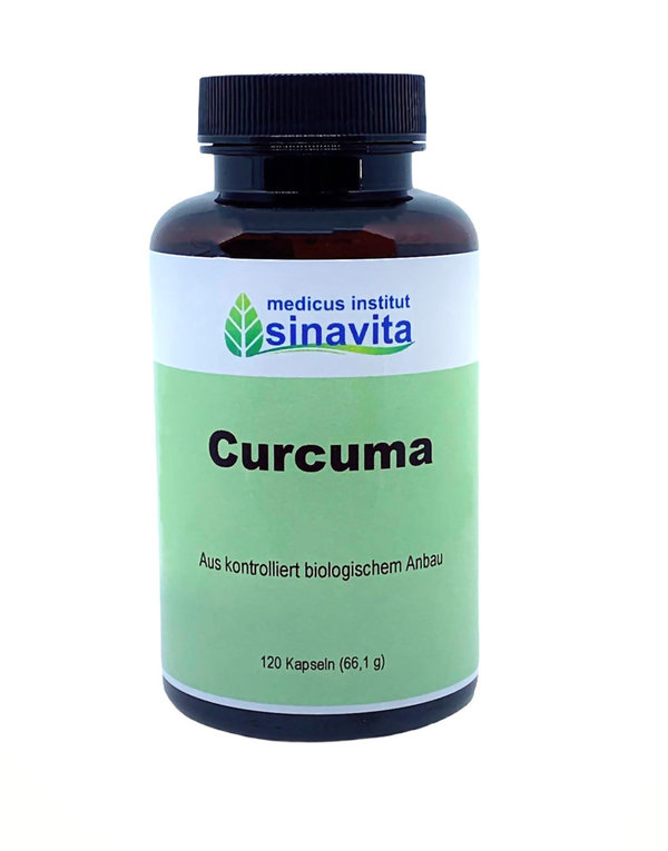 Curcuma 120 vegane Kapseln von Medicus Sinavita