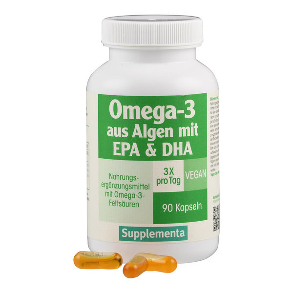 Omega-3 aus Algen 30 Vegikapseln