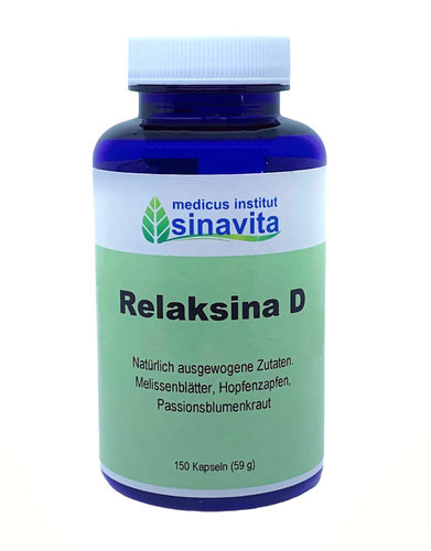 Relaksina D - vegane Kapseln von medicus sinavita