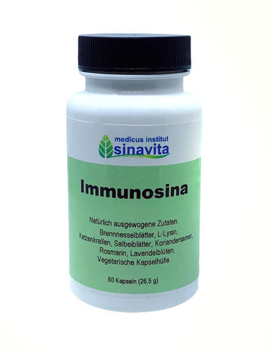 Immunosina - vegane Kapseln von medicus sinavita