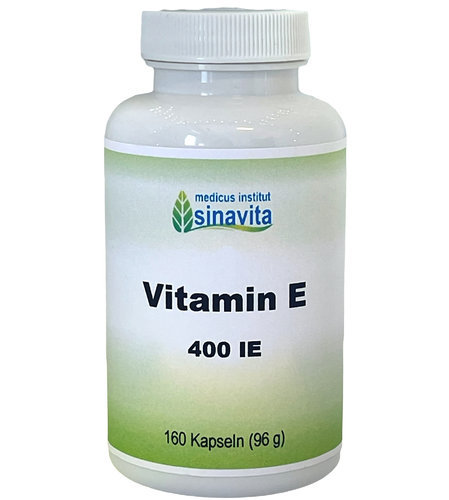 Vitamin E (400 IE) - Softgelkapseln von medicus sinavita